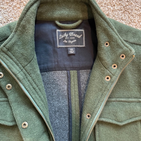 Lucky Brand Wool Pea Coat - Picture 2 of 3